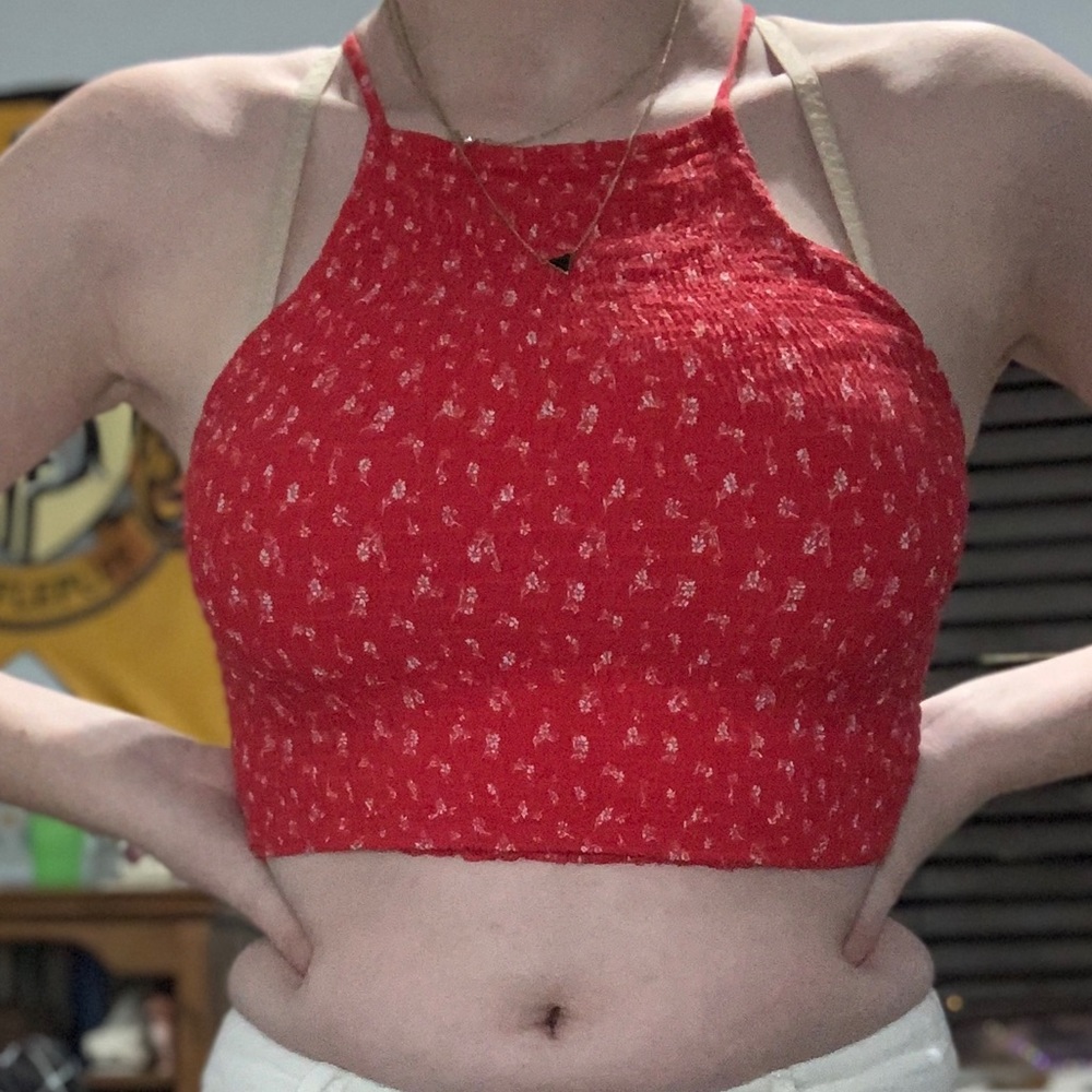 Bandanna crop top